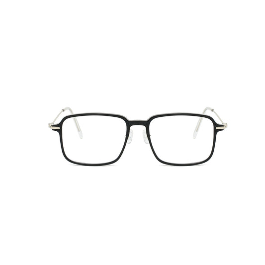 Black Square Anti Blue Light Glasses for Men and Women Classic Computer Eyewear