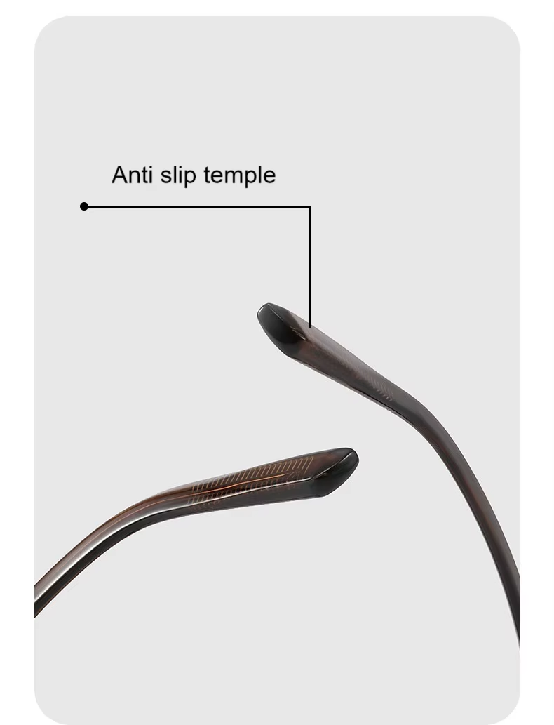 Square Blue Light Blocking Glasses Stylish Anti-Glare Eyewear for Men and Women