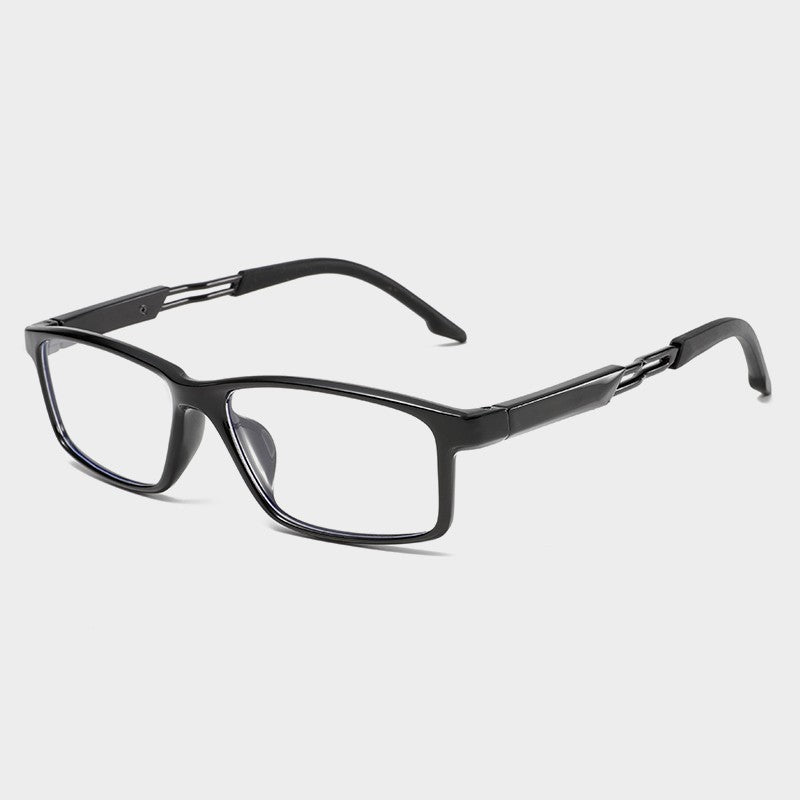 Blue Light Blocking Glasses Rectangle Black Computer Glasses UV400 Unisex UK