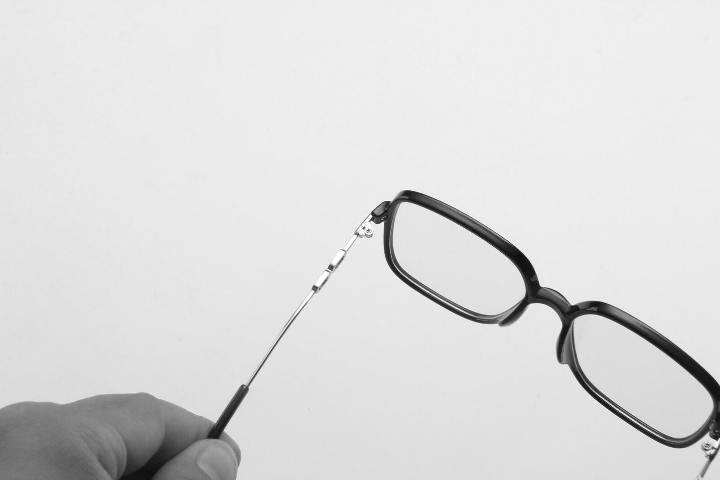 Vintage Oversized Square Eyeglasses - Retro Bold Frame Fashion Eyewear Unisex