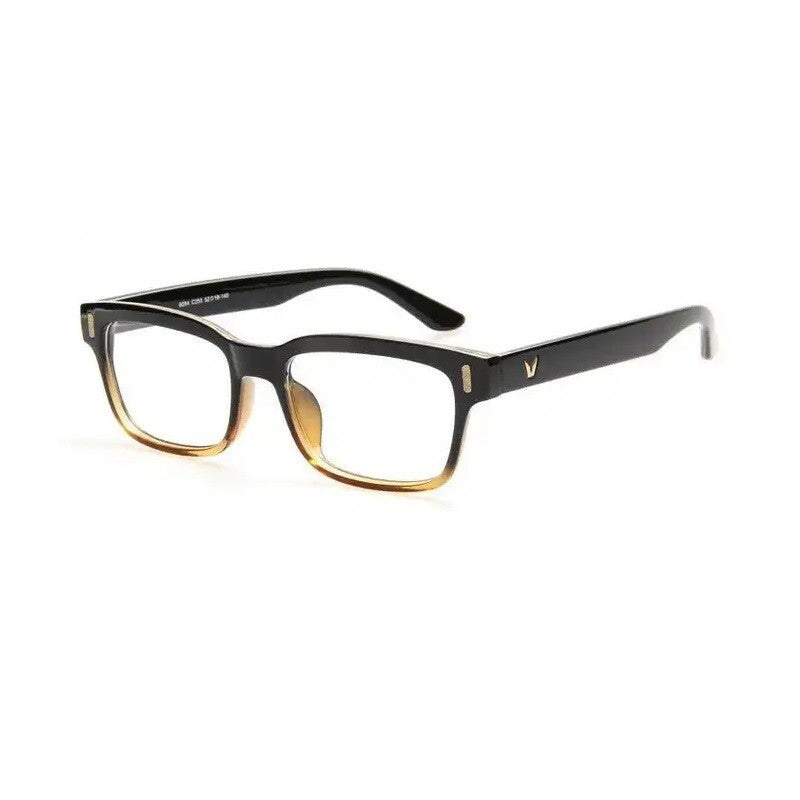 Hot Fashion Mens Womens Retro Clear Lens Glasses Frame Eyewear Unisex - Black