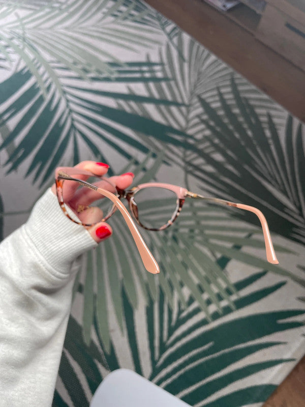 High Quality Retro Vintage Cat Eye Glasses Anti Blue Light Blocking Eyeglasses