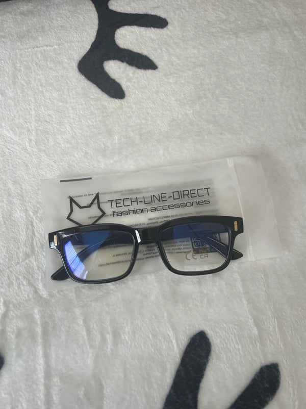 Hot Fashion Mens Womens Retro Clear Lens Glasses Frame Eyewear Unisex - Black