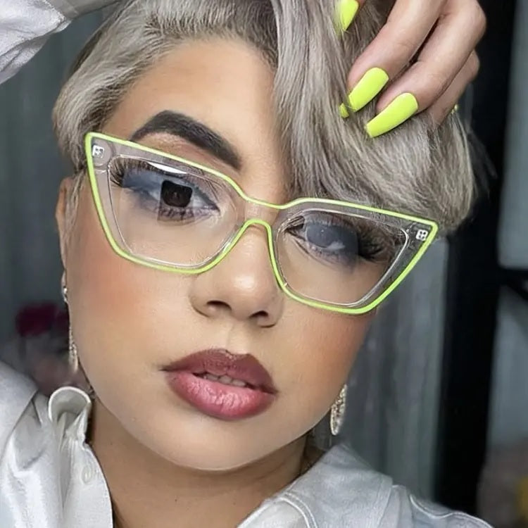 Women Cat Eye Computer Anti Blue Glasses Classic Fashion Hot Style Eyewear
