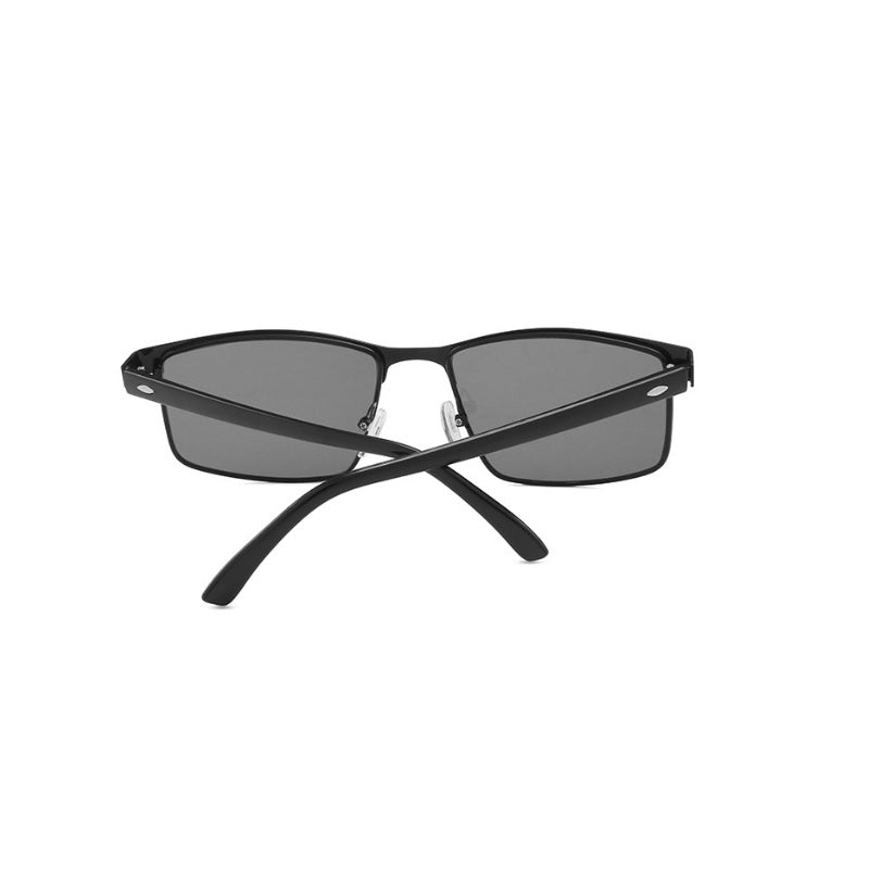 Classic Rectangle Style Metal Frame Sunglasses for Men Women