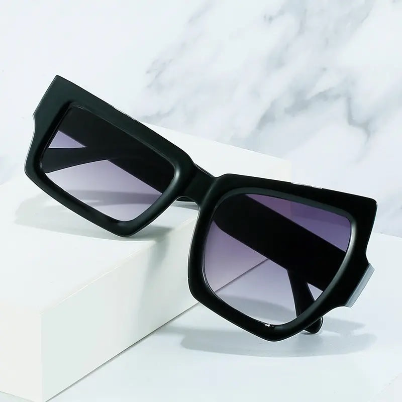 Fashion Oversized Y2K Square Sunglasses Retro Mens Women Hip Hop Shades Glasses