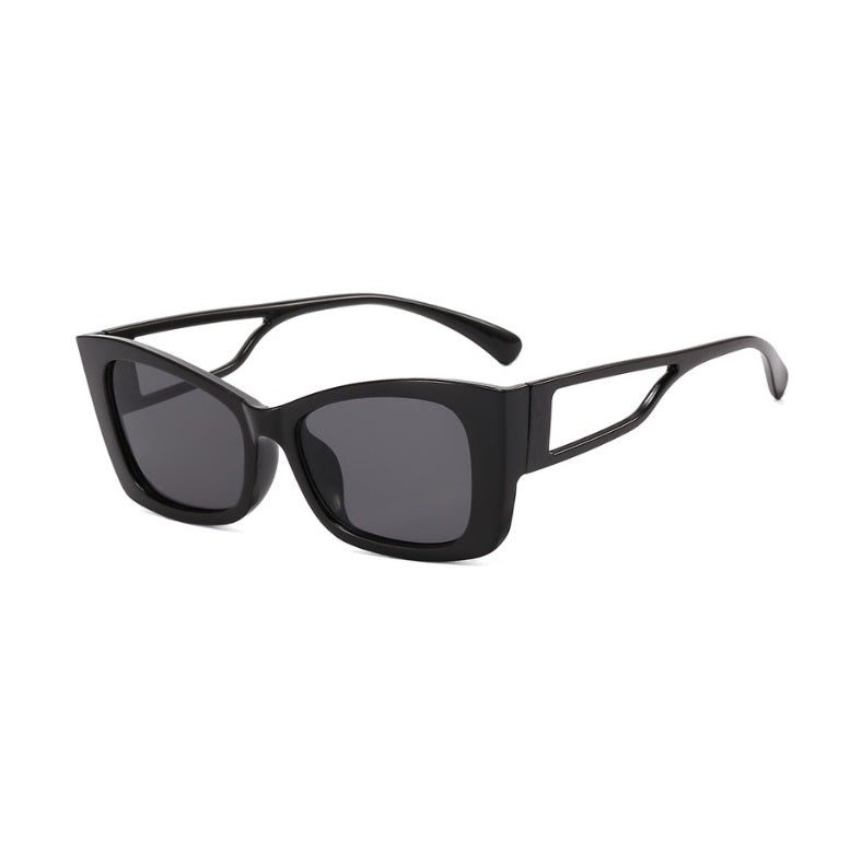 Fashion Hollow Design Cat Eye Sun Glasses
