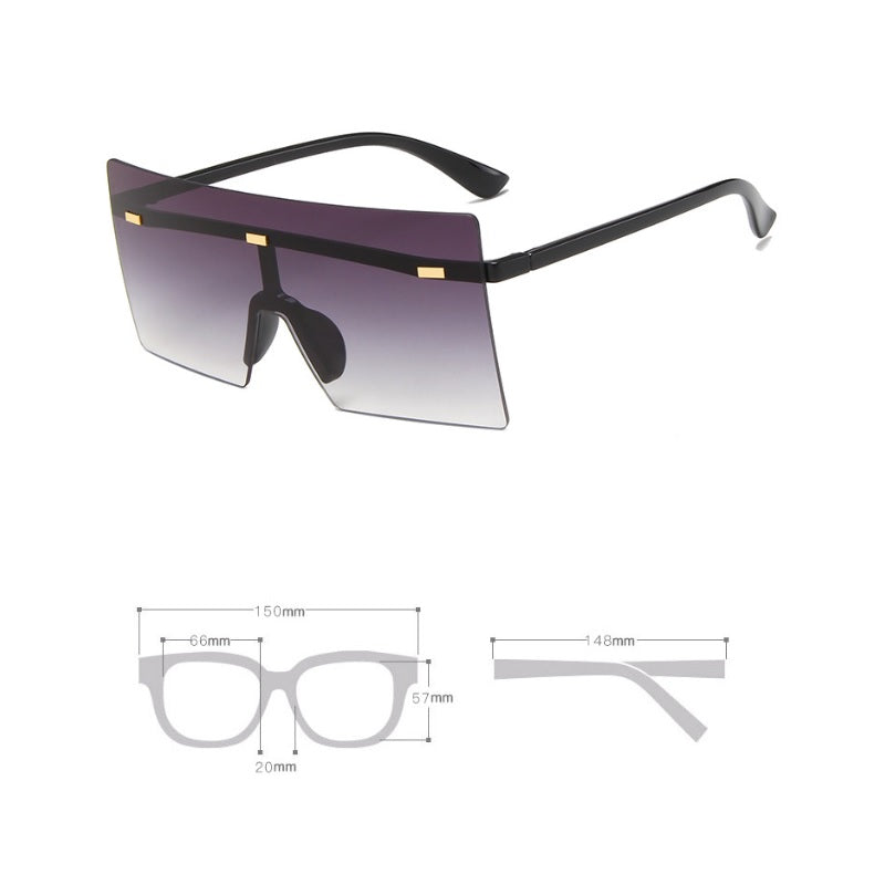 LARGE OVERSIZED LADIES WOMEN SUNGLASSES DESIGNER BIG FRAME RETRO VINTAGE UK