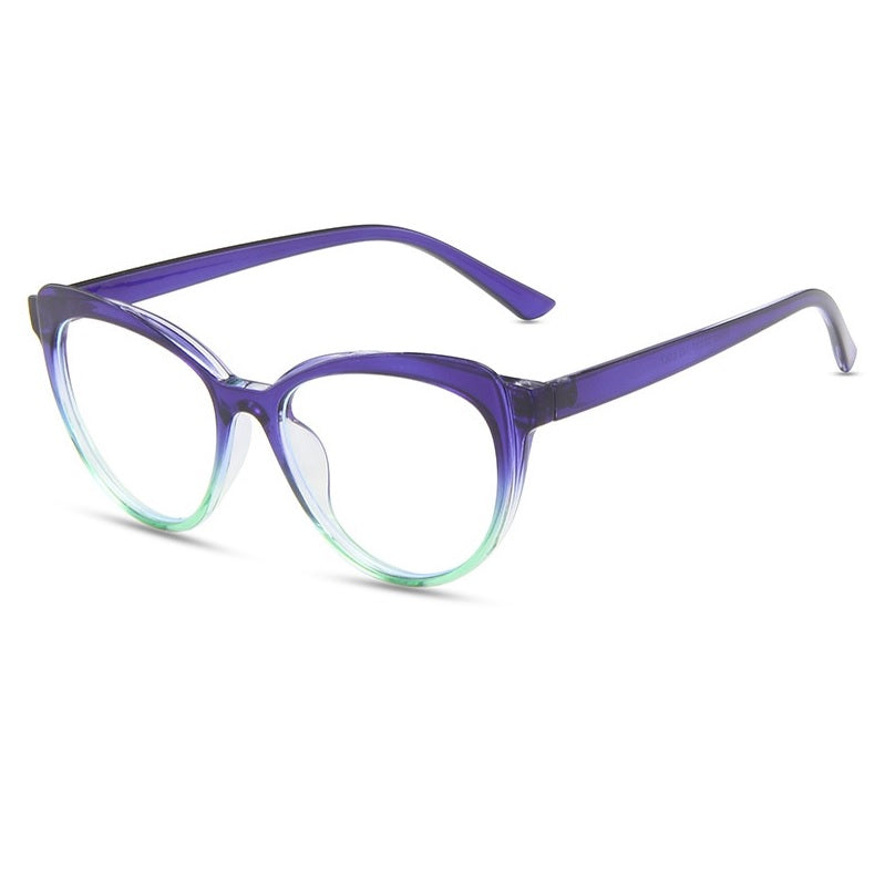 Women Computer Cat Eye Style Fashion Glasses Clear Lens Glasses Frames UK