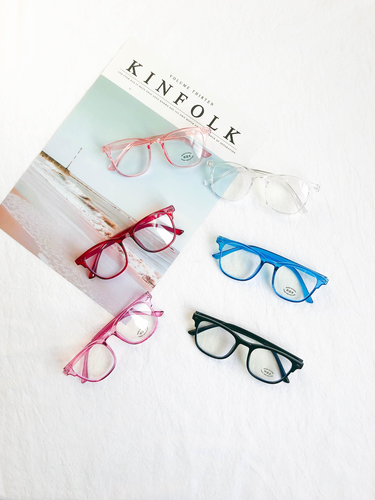 Childrens Classic Clear Lens Glasses Frames Boys Girls Kids Costume Fancy Dress
