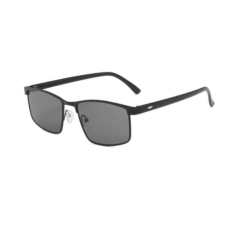 Classic Rectangle Style Metal Frame Sunglasses for Men Women