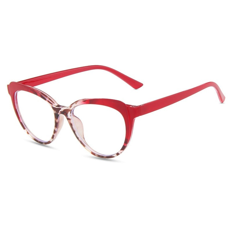 Women Computer Cat Eye Style Fashion Glasses Clear Lens Glasses Frames UK