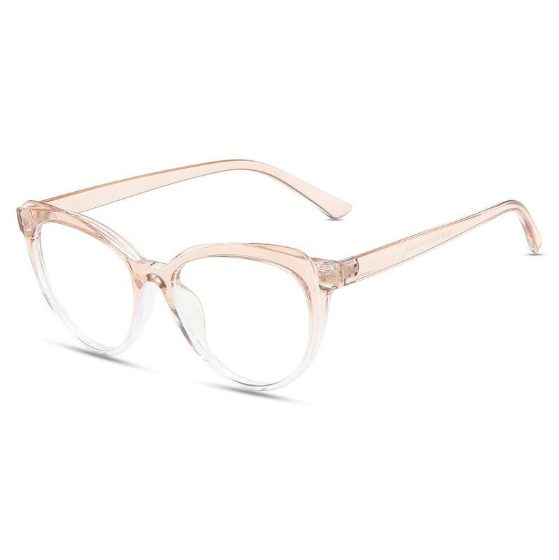 Women Computer Cat Eye Style Fashion Glasses Clear Lens Glasses Frames UK
