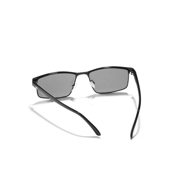 Classic Rectangle Style Metal Frame Sunglasses for Men Women