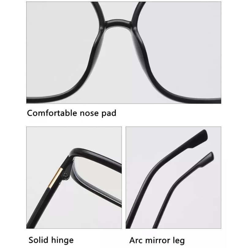 TECH-LINE-DIRECT FASHION ACCESSORIES Blue Light Blocking Glasses women Anti Glare UV Filter Computer Gaming Glasses Retro square Eyeglasses