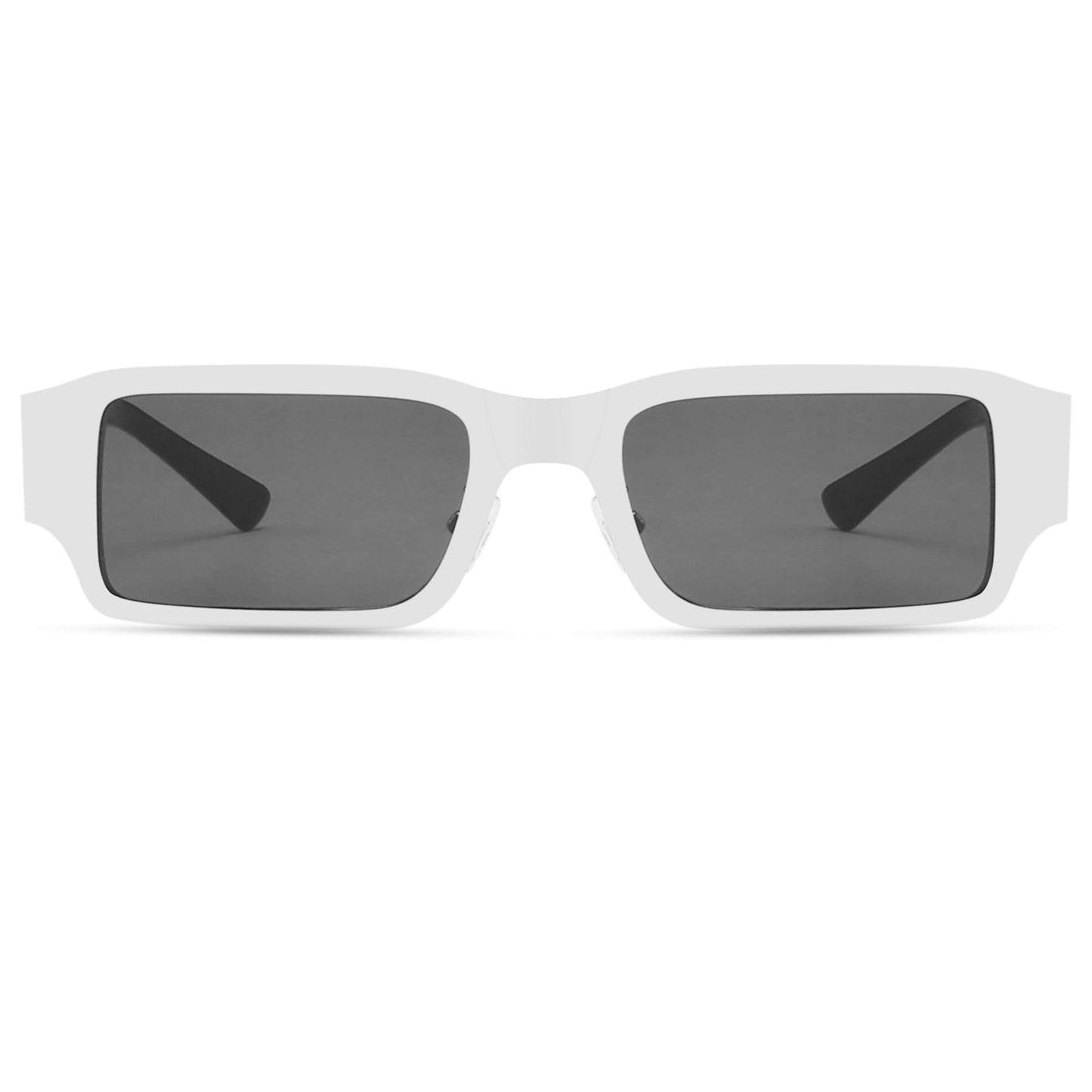 TECH-LINE-DIRECT FASHION ACCESSORIES Small Square Metal Sunglasses Unisex Retro Glasses Trend Vintage Eyewear Wide Frame Sunglasses Mens/Womens