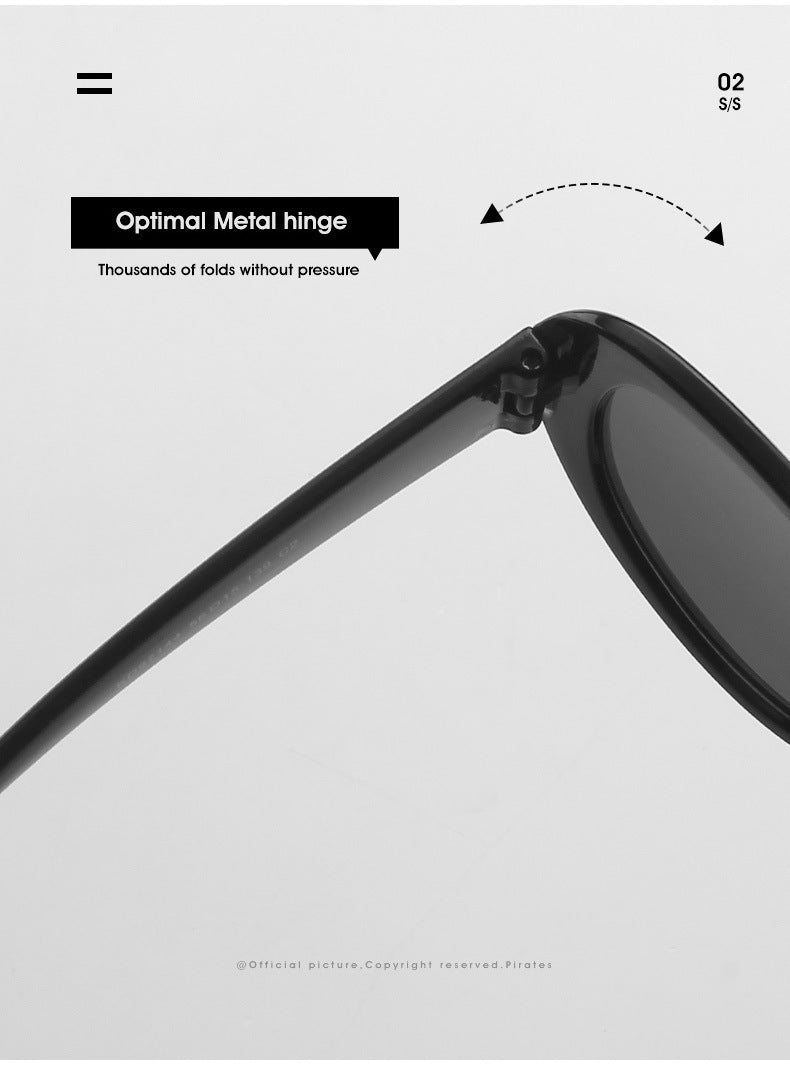Thick Frame Hip Hop Sunglasses Mens Women Retro Y2K PUNK Shades Glasses UV400