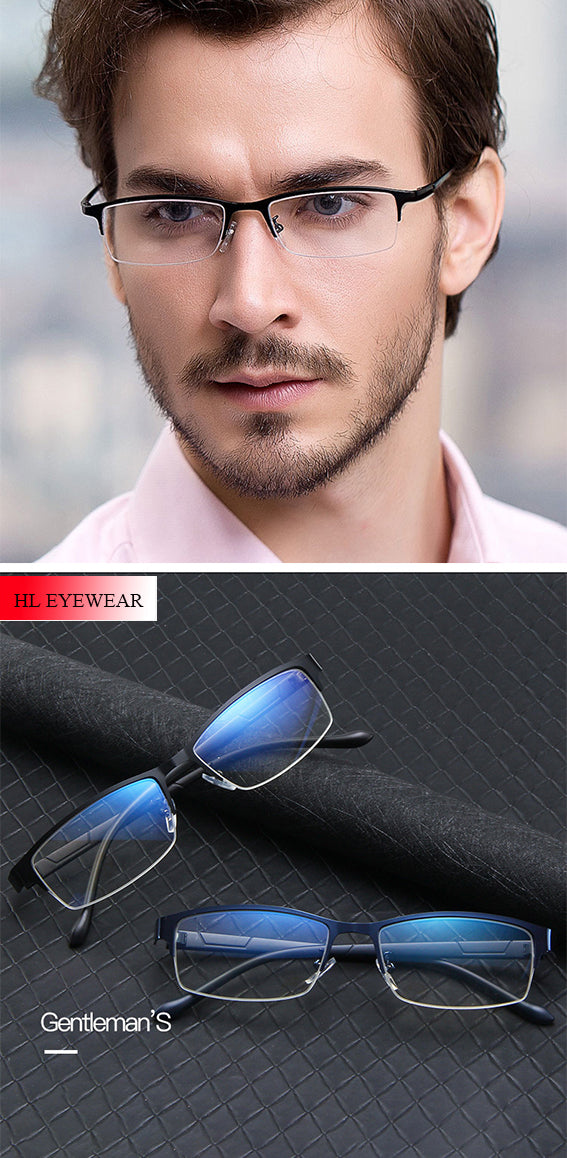 Classic and Stylish Eyeglasses Transparent Clear Lens Glasses Computer Gaming for Men & Women Anti Glare Fashion