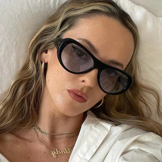 Thick Frame Hip Hop Sunglasses Mens Women Retro Y2K PUNK Shades Glasses UV400
