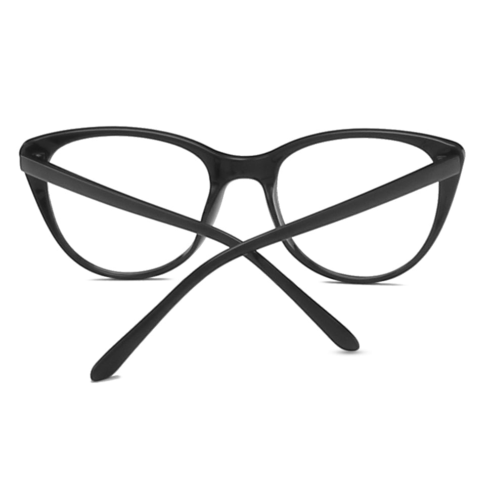 Fashion Square Oversized Eyeglasses Women Cat Eye Classic Vintage Female Glasses UK