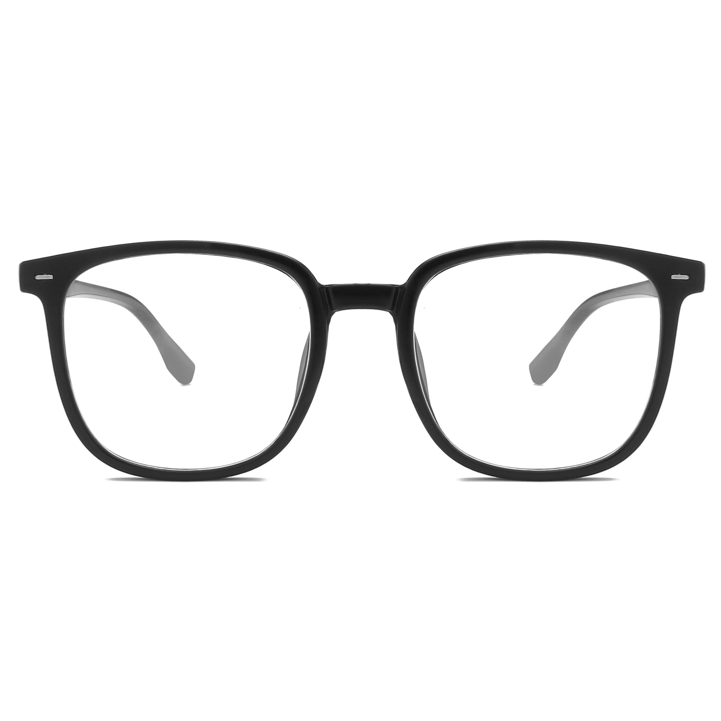 Fashion Glasses Women Plain Face Irregular Square Frame Men & Women UV420