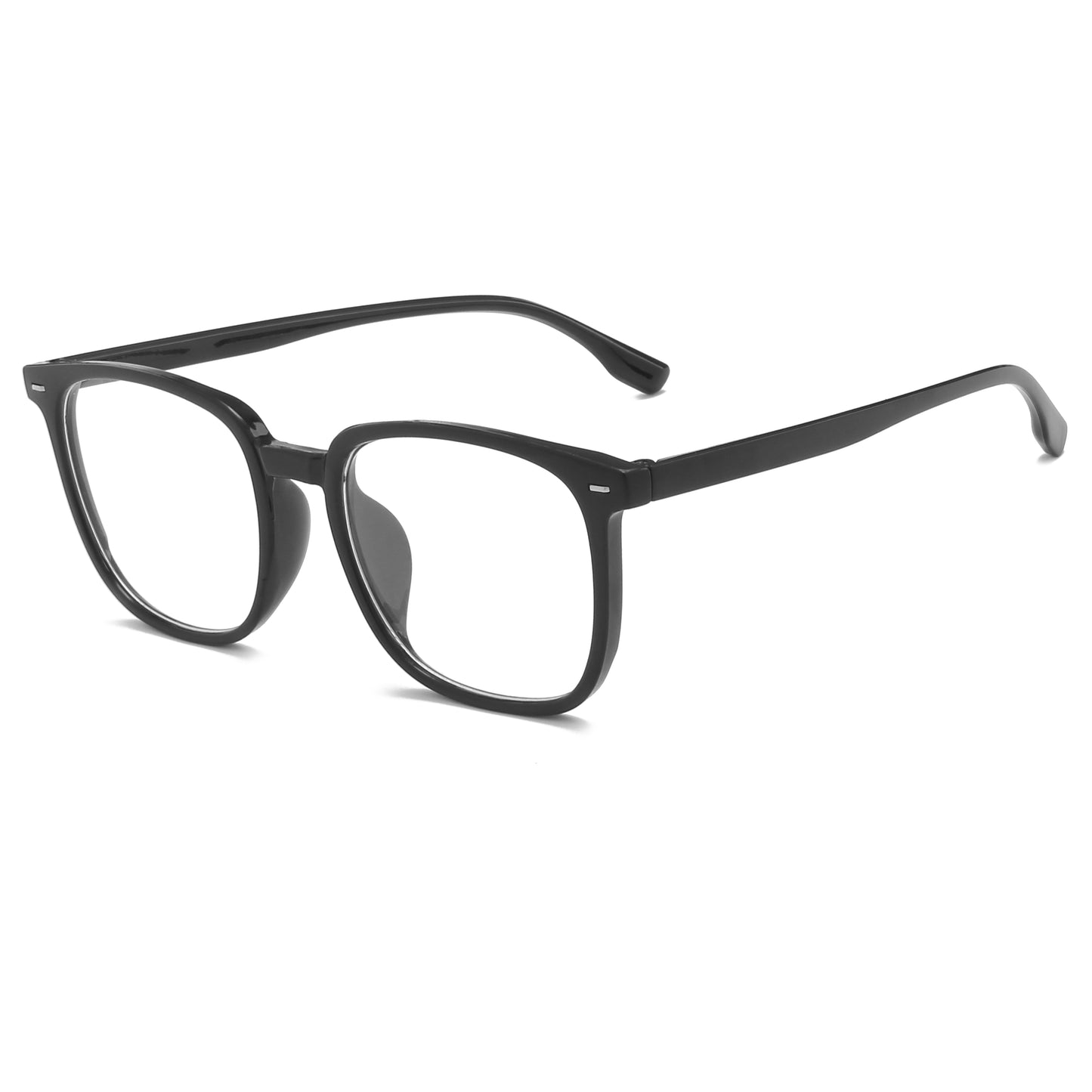 Fashion Glasses Women Plain Face Irregular Square Frame Men & Women UV420