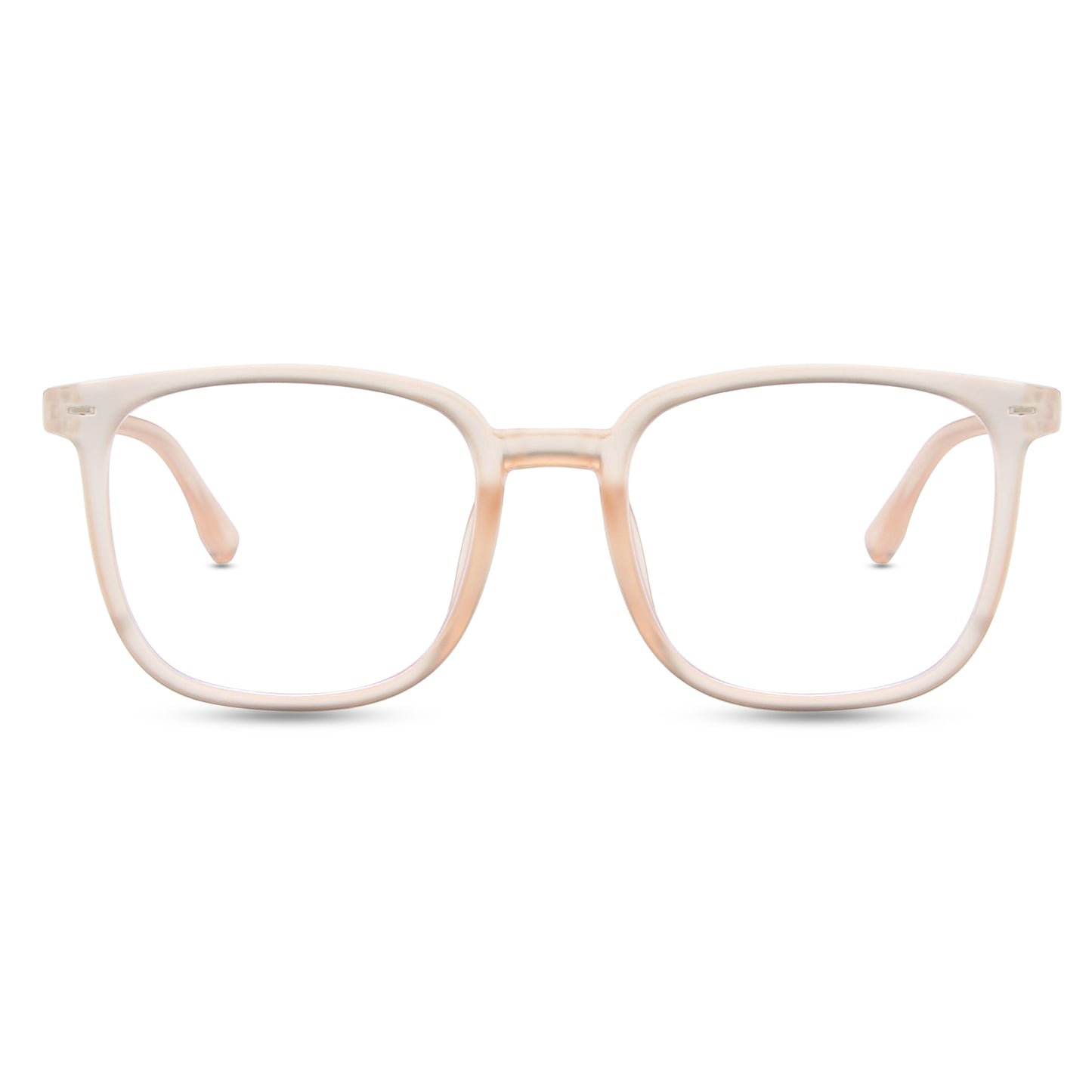 Fashion Glasses Women Plain Face Irregular Square Frame Men & Women UV420