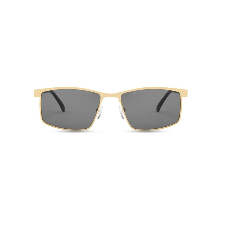 Classic Rectangle Style Metal Frame Sunglasses for Men Women