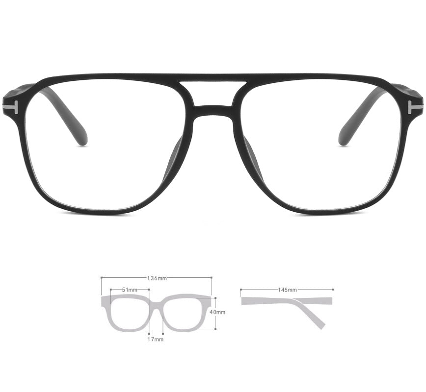 Glasses Frame Women Plain Eyewear Men & Women UV400