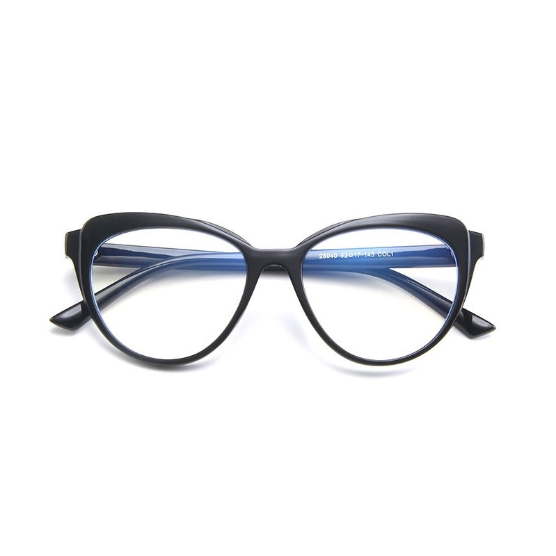 Women Computer Cat Eye Style Fashion Glasses Clear Lens Glasses Frames UK