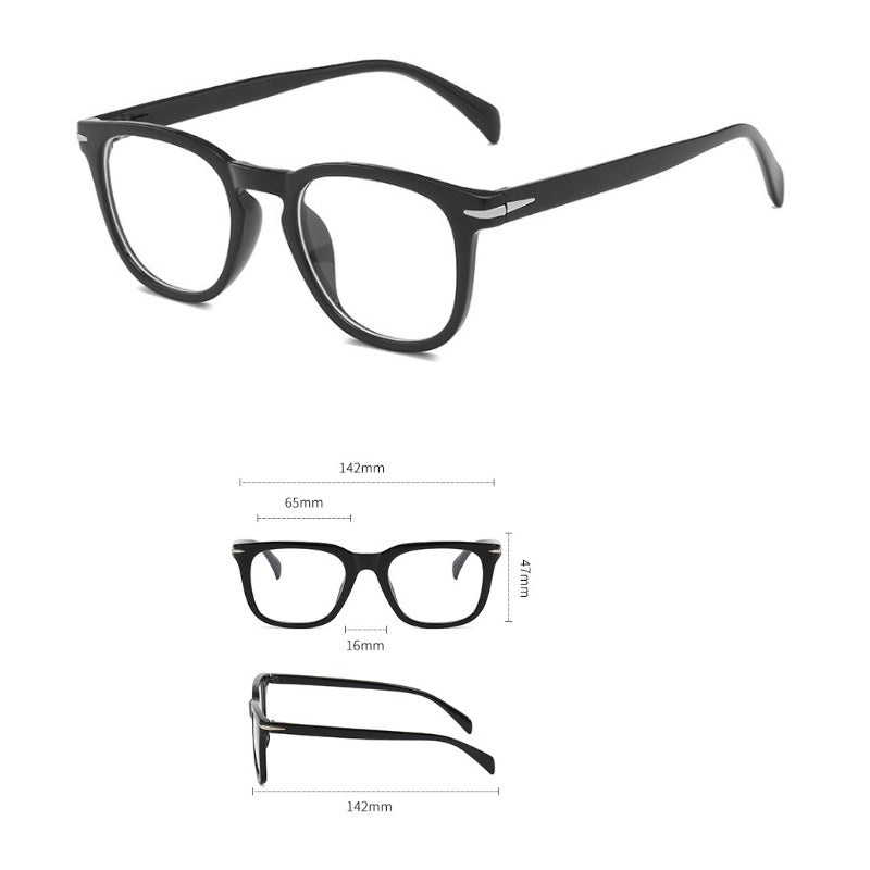 Fashion Glasses Frame Computer Superlight Round Transparent Female Eyeglasses For Men/Women