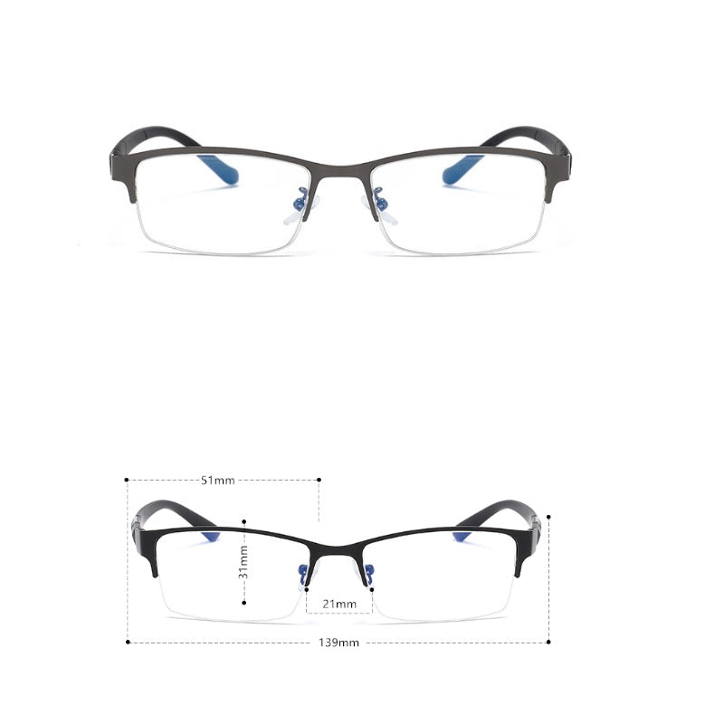 Classic and Stylish Eyeglasses Transparent Clear Lens Glasses Computer Gaming for Men & Women Anti Glare Fashion