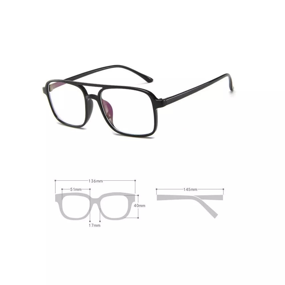 Unisex Anti-Blue Light Computer Glasses Frames Eyewear for digital devices