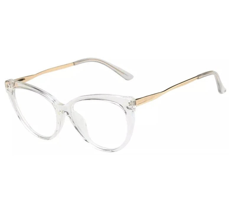 High Quality Retro Vintage Cat Eye Glasses Anti Blue Light Blocking Eyeglasses