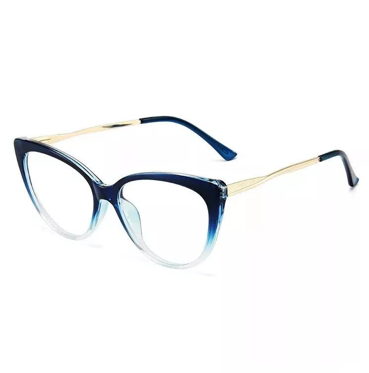 High Quality Retro Vintage Cat Eye Glasses Anti Blue Light Blocking Eyeglasses