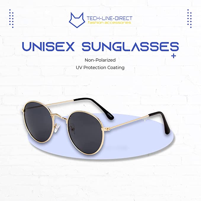 Sunglasses Women Round Glasses Metal Small Frame Eyeglasses