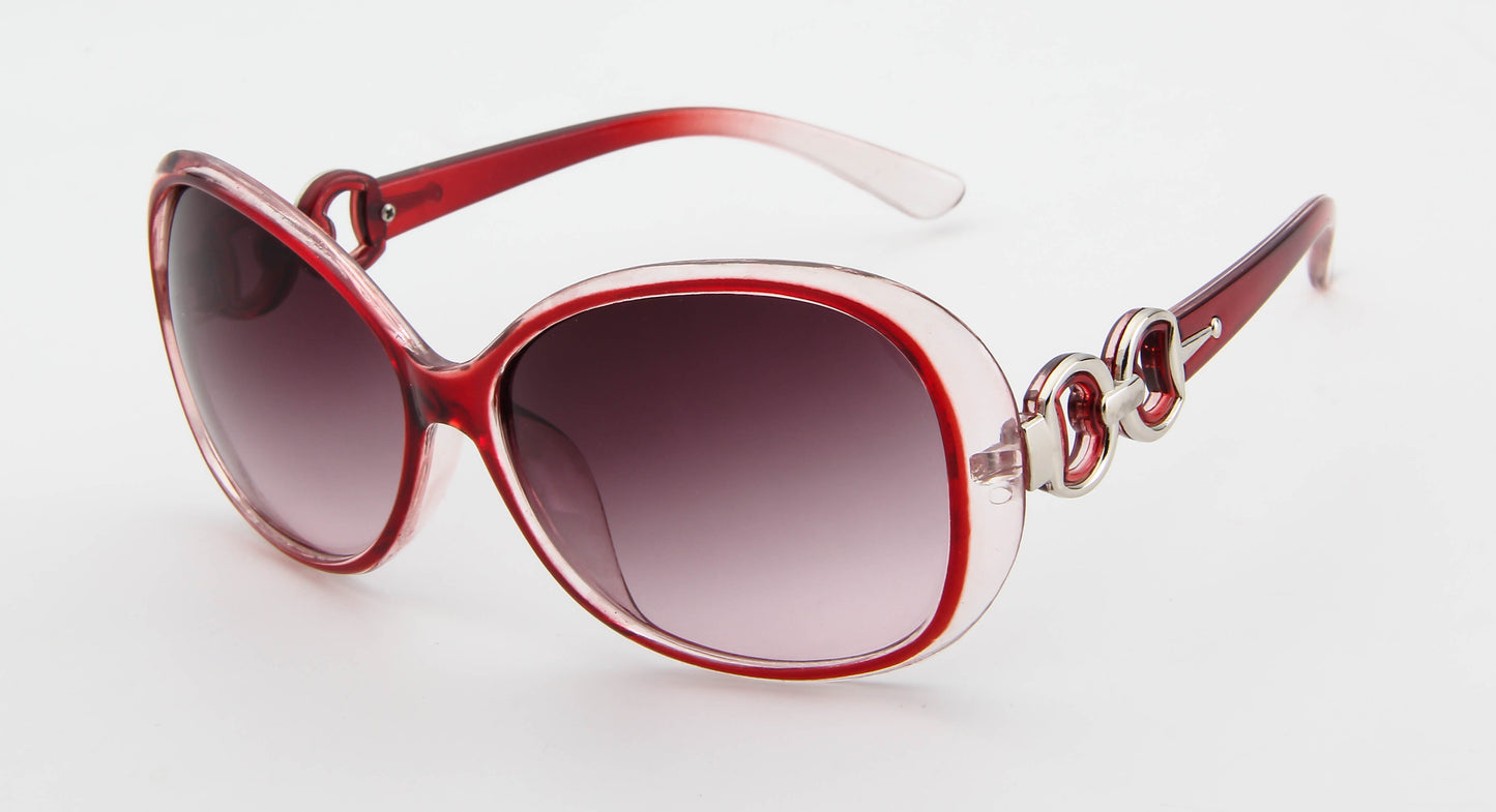 Ladies Sunglasses Design Women Gradient, Tinted Lens Oversized Designer Sun Glasses UV400