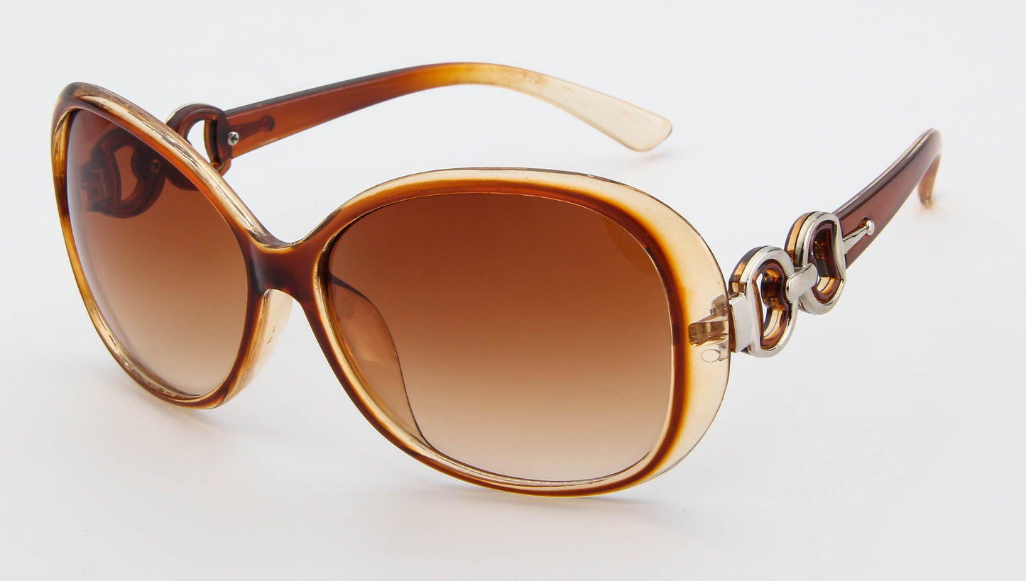 Ladies Sunglasses Design Women Gradient, Tinted Lens Oversized Designer Sun Glasses UV400