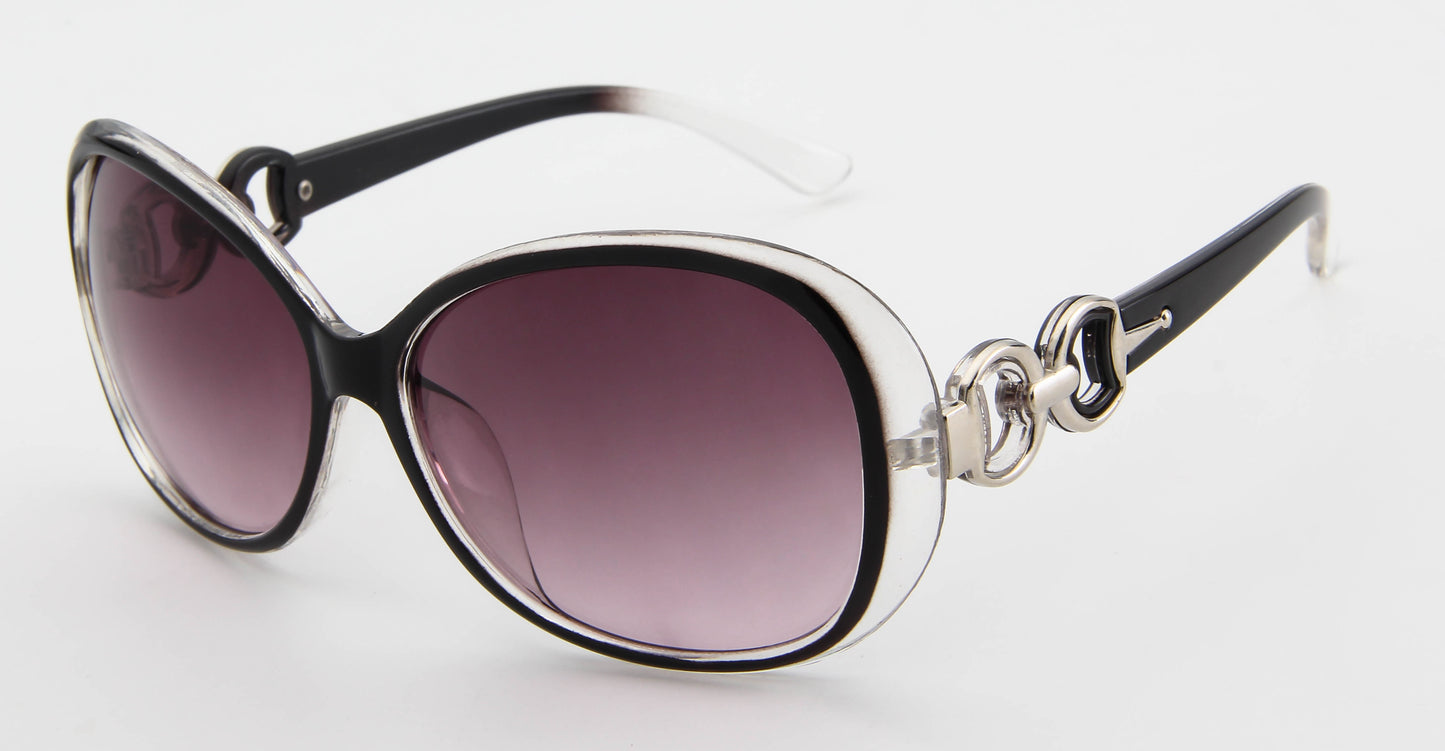Ladies Sunglasses Design Women Gradient, Tinted Lens Oversized Designer Sun Glasses UV400