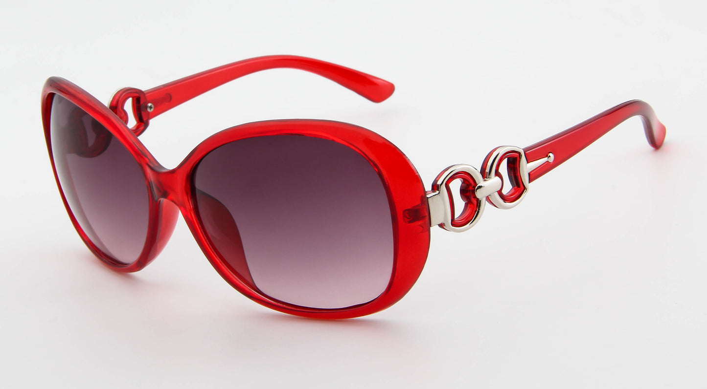 Ladies Sunglasses Design Women Gradient, Tinted Lens Oversized Designer Sun Glasses UV400