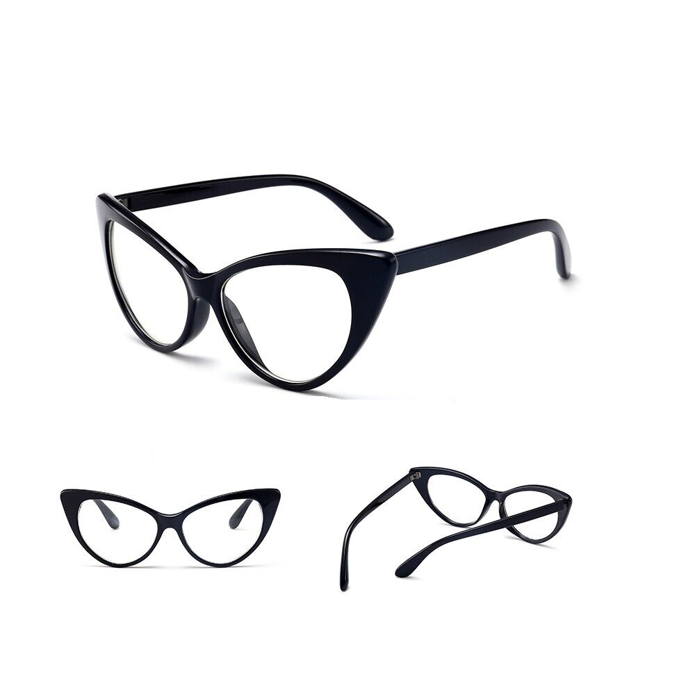 Women Ladies Cat Eye Style Brand Designer Fashion Celebrity Glasses Eye Frames Mixed Colours