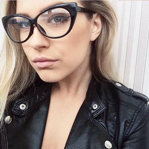 Women Ladies Cat Eye Style Brand Designer Fashion Celebrity Glasses Eye Frames Mixed Colours